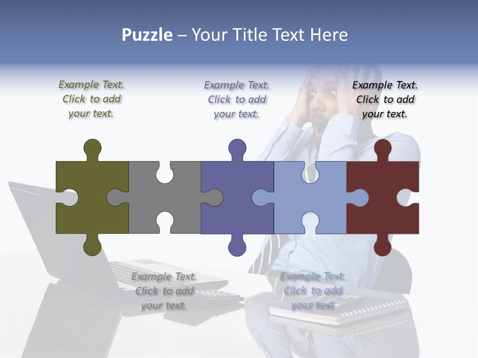 System White Remote PowerPoint Template