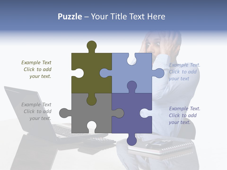 System White Remote PowerPoint Template