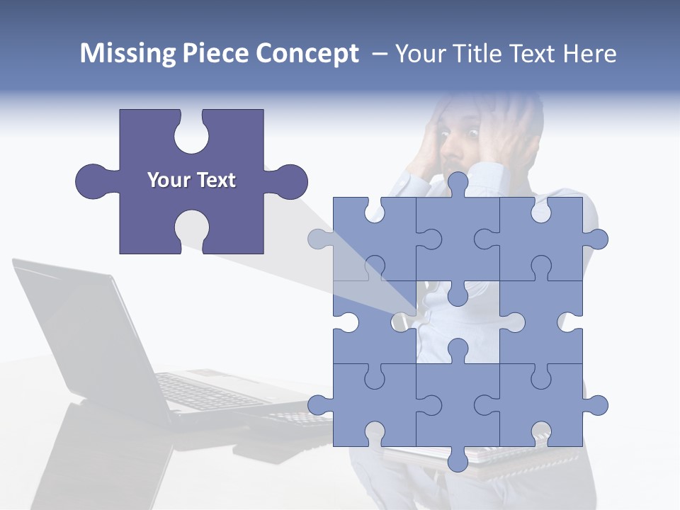 System White Remote PowerPoint Template