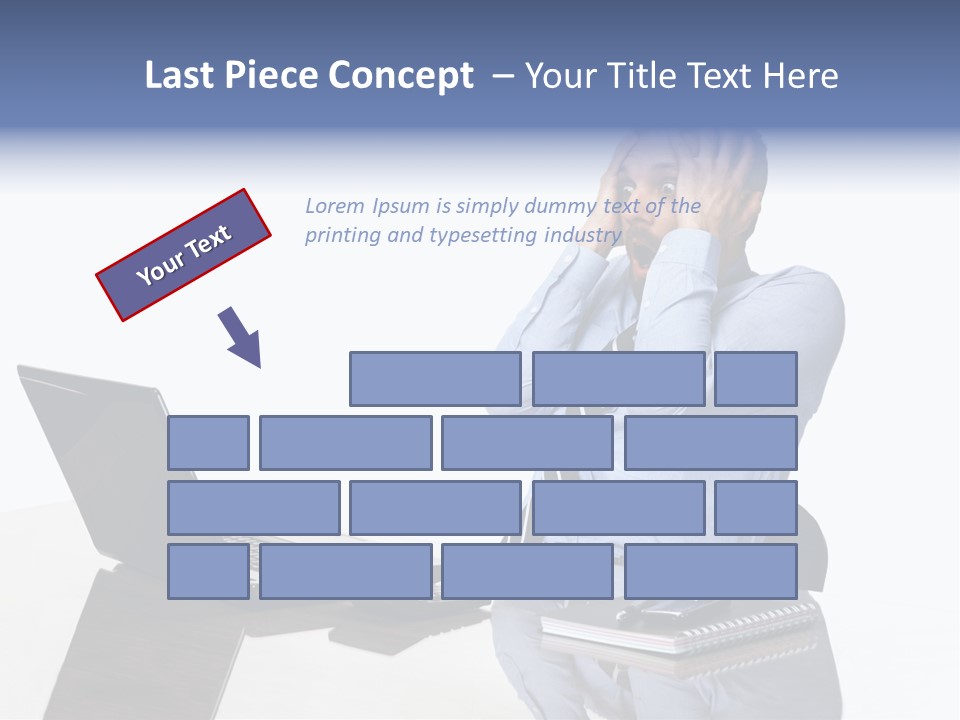 System White Remote PowerPoint Template
