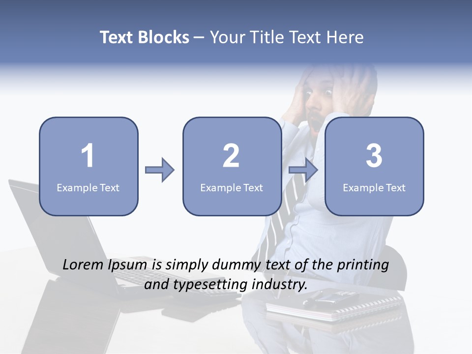 System White Remote PowerPoint Template