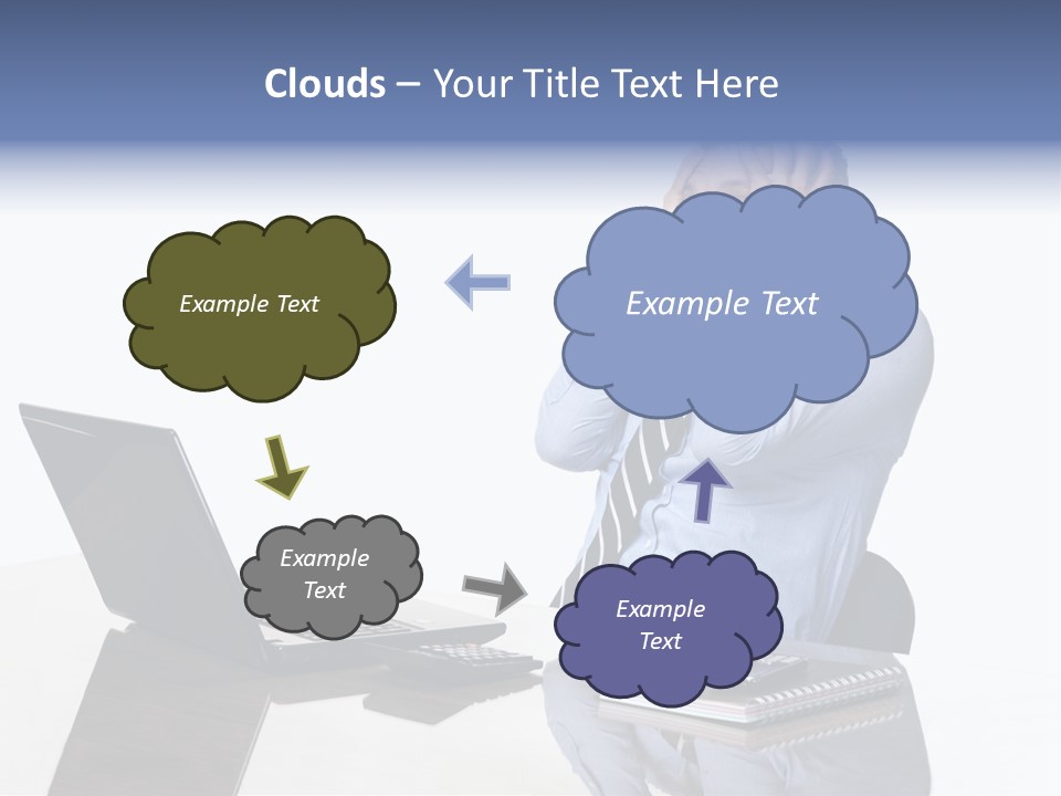 System White Remote PowerPoint Template