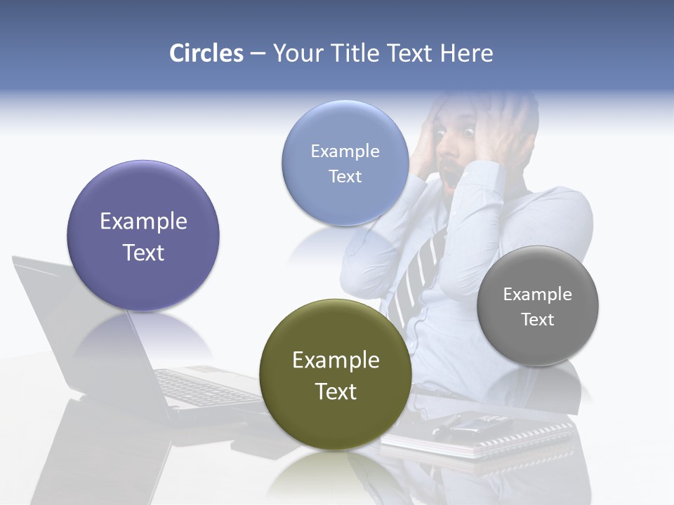 System White Remote PowerPoint Template