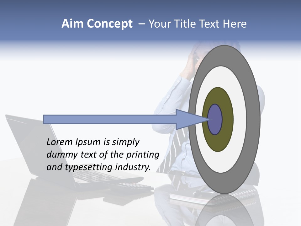 System White Remote PowerPoint Template