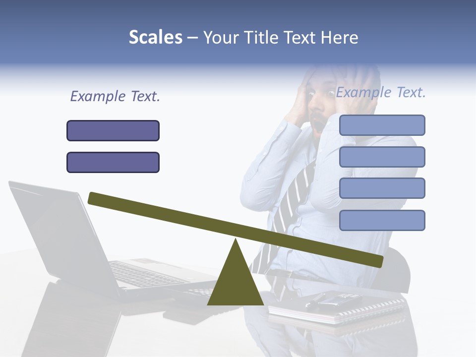 System White Remote PowerPoint Template