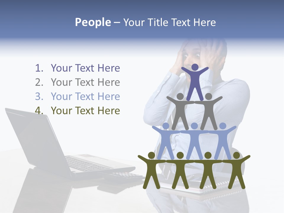 System White Remote PowerPoint Template