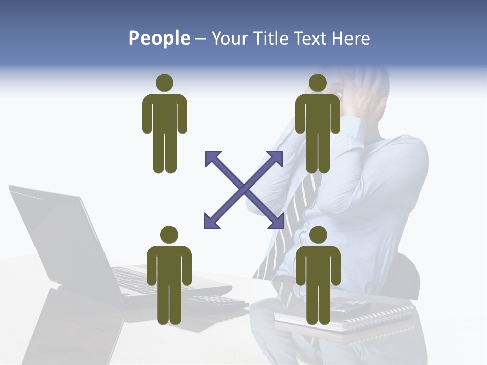 System White Remote PowerPoint Template