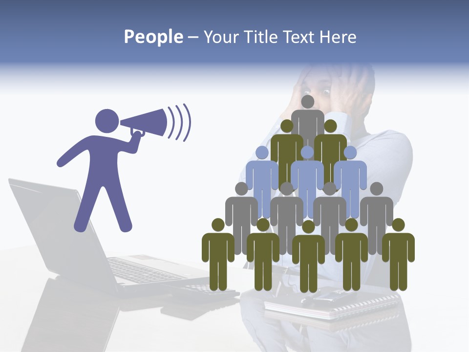 System White Remote PowerPoint Template