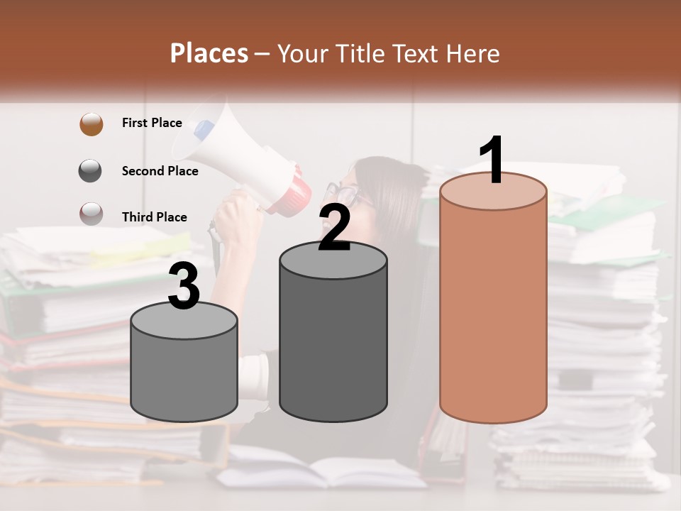 Equipment Cool House PowerPoint Template