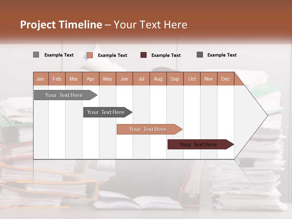 Equipment Cool House PowerPoint Template