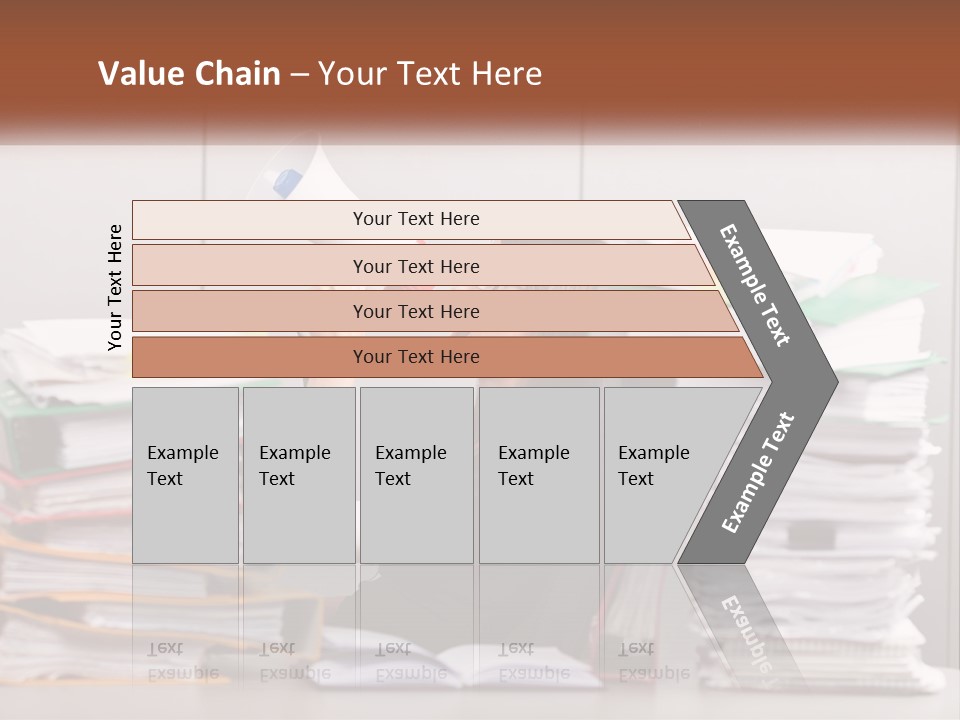Equipment Cool House PowerPoint Template