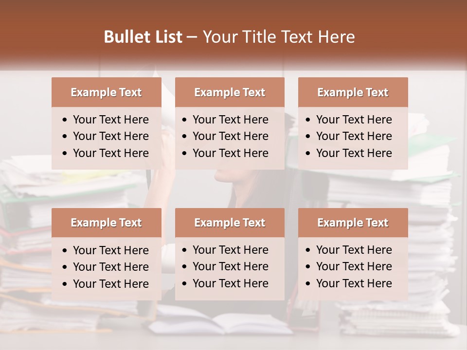 Equipment Cool House PowerPoint Template