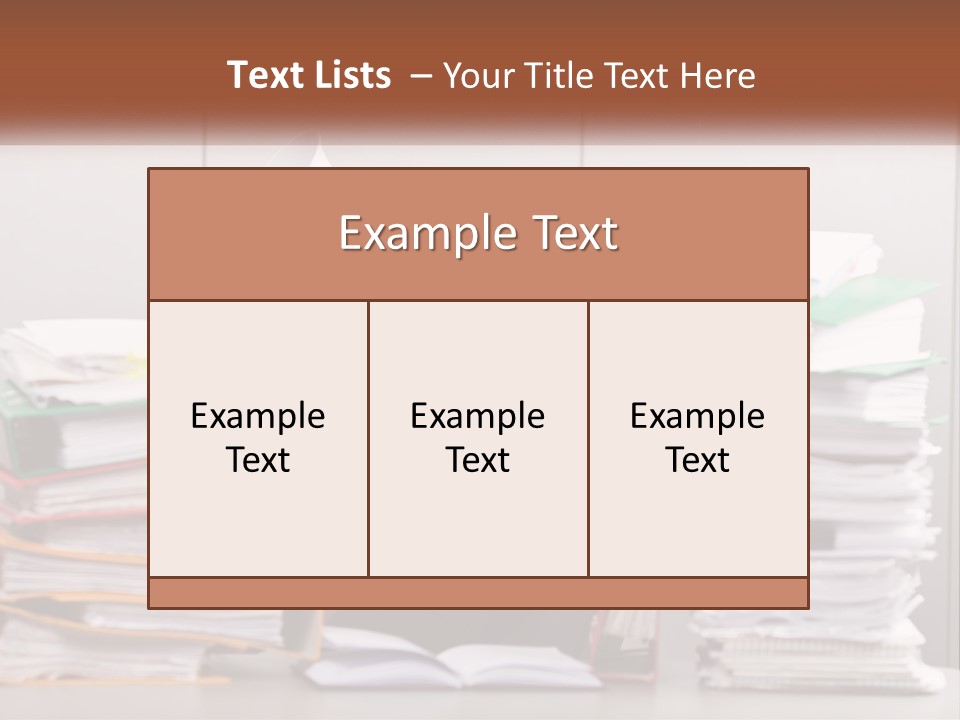 Equipment Cool House PowerPoint Template