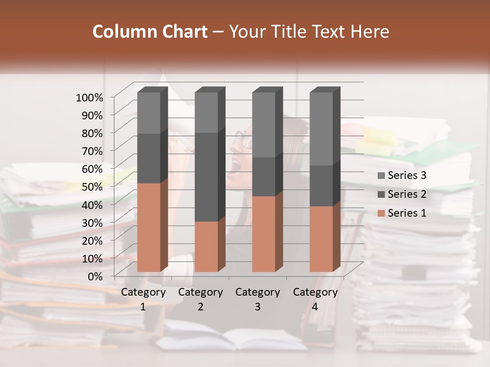 Equipment Cool House PowerPoint Template