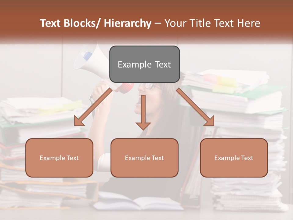 Equipment Cool House PowerPoint Template