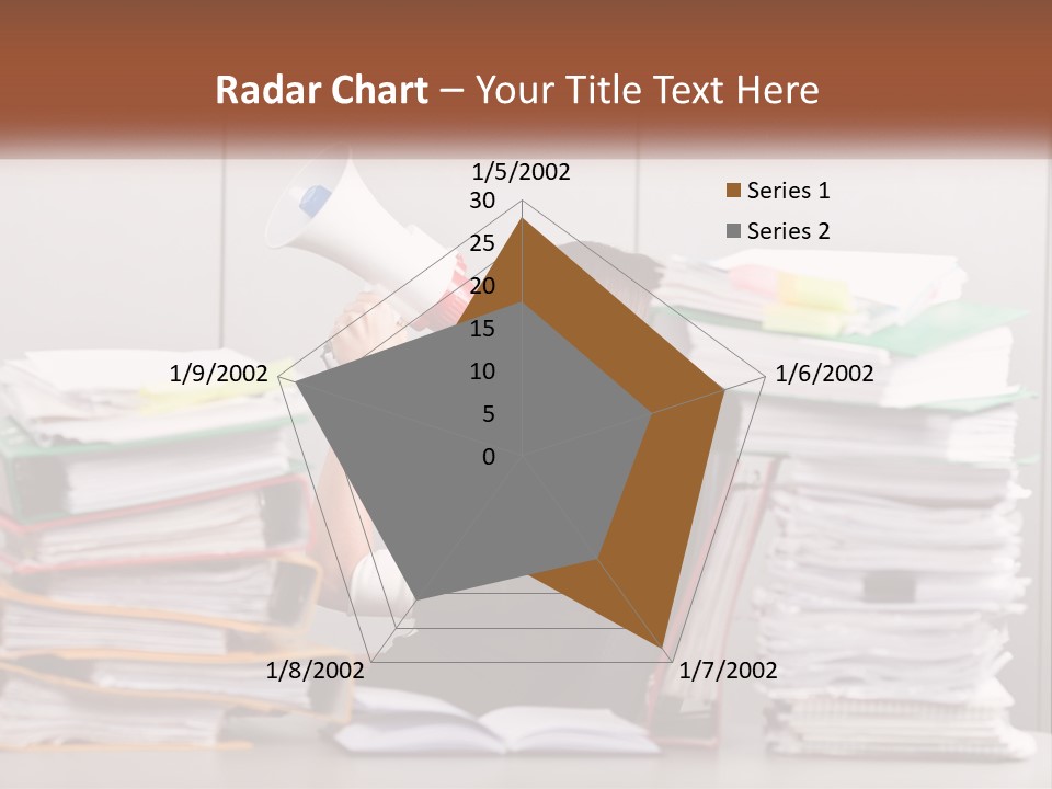 Equipment Cool House PowerPoint Template