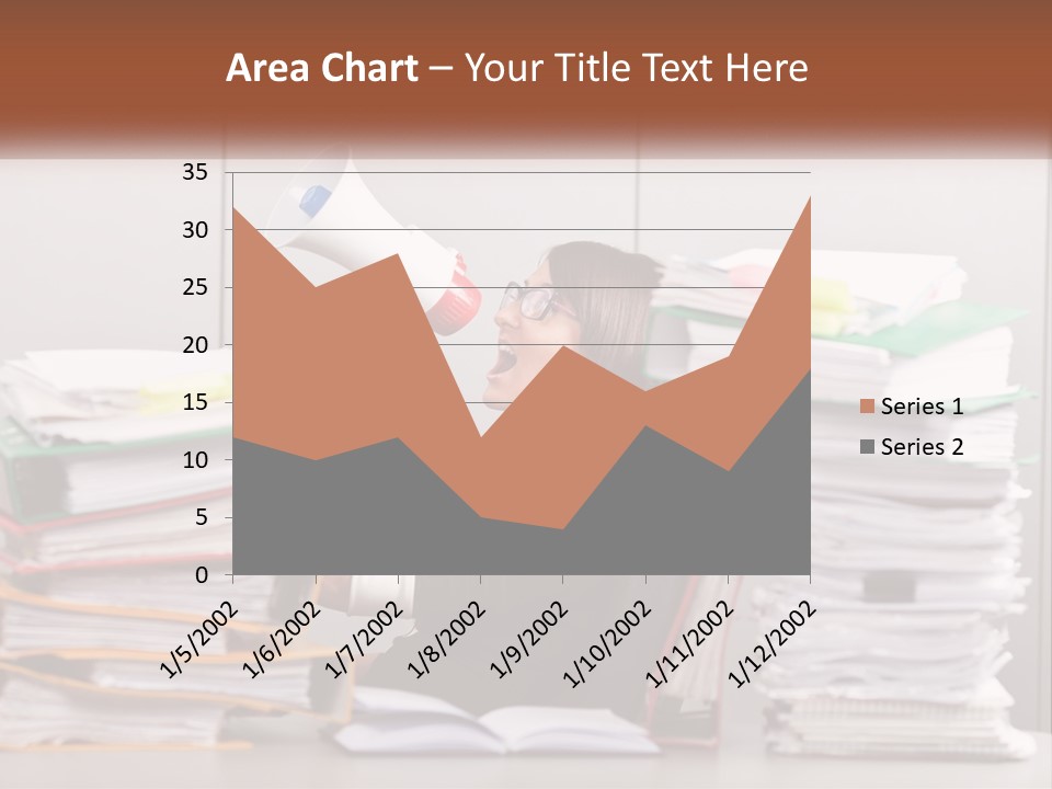 Equipment Cool House PowerPoint Template