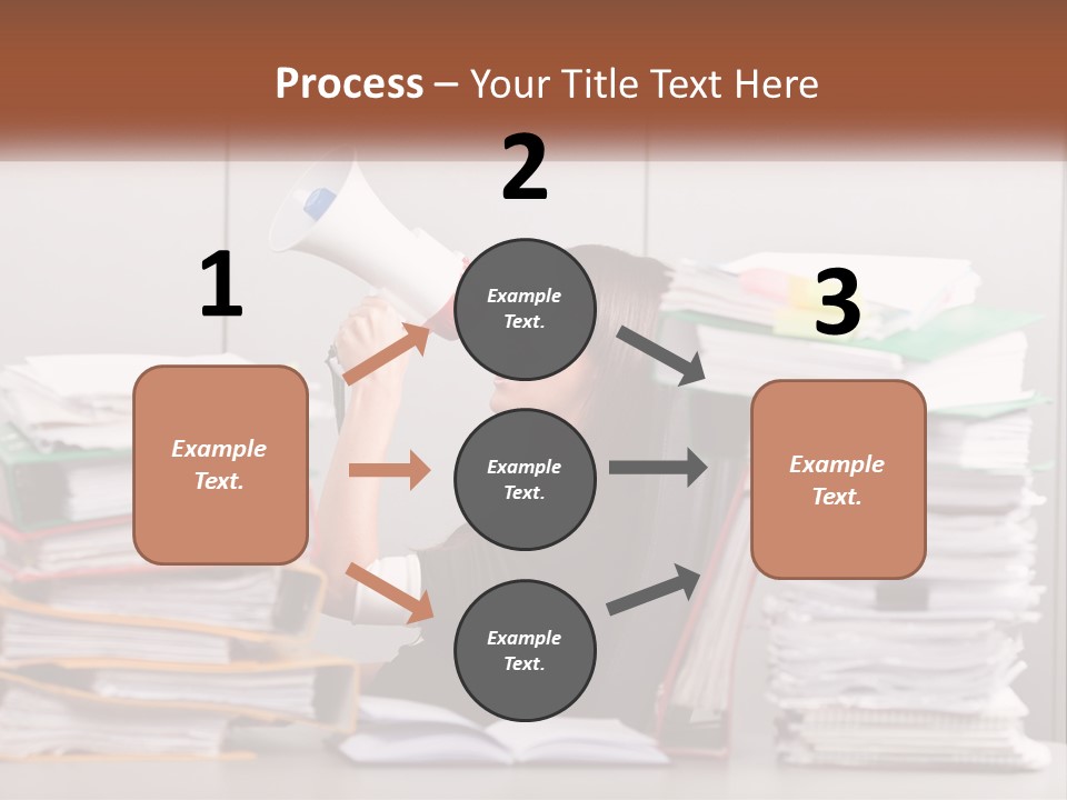 Equipment Cool House PowerPoint Template