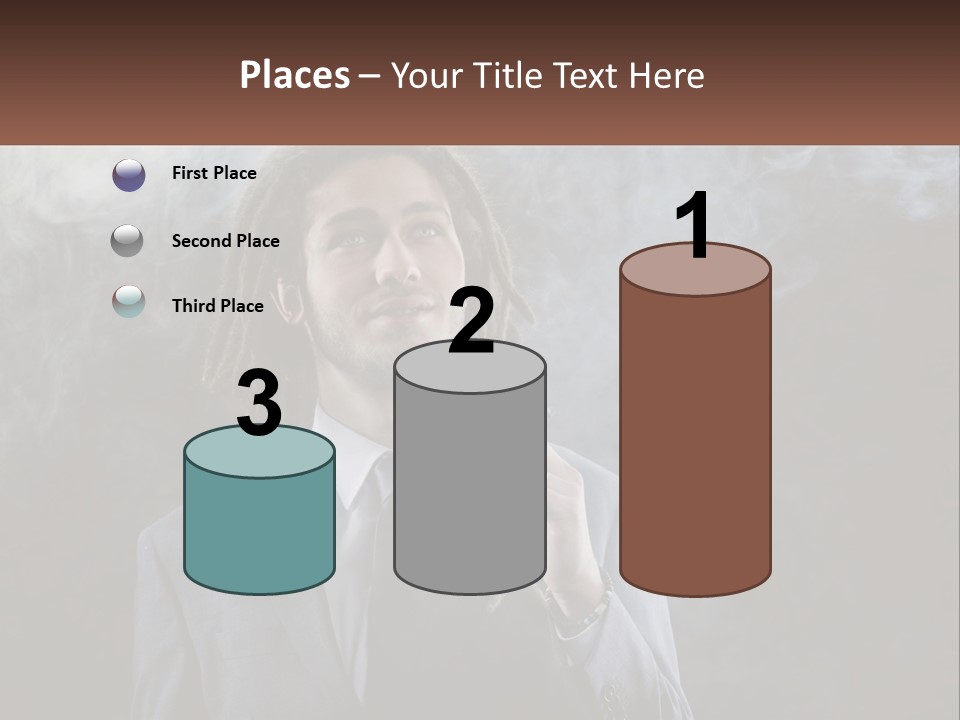 Technology Equipment White PowerPoint Template