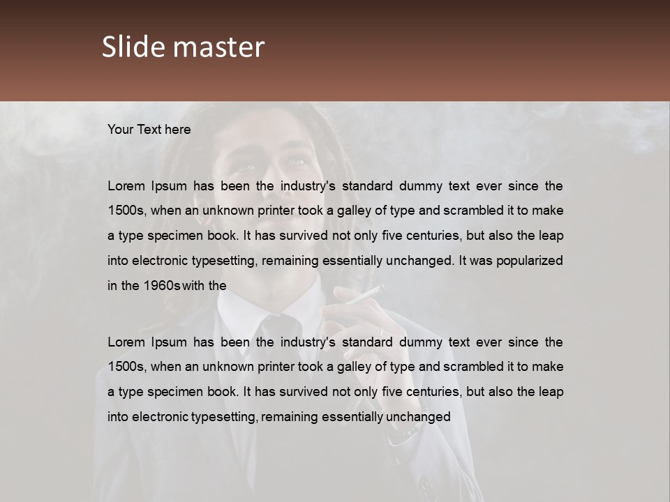 Technology Equipment White PowerPoint Template