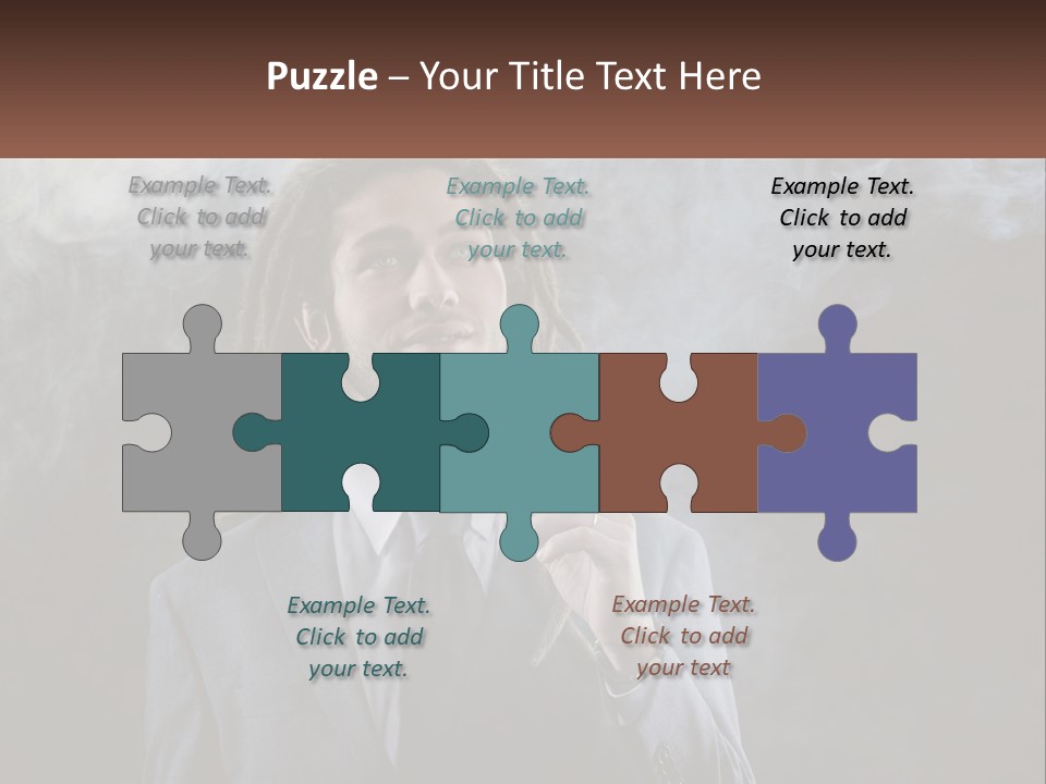 Technology Equipment White PowerPoint Template