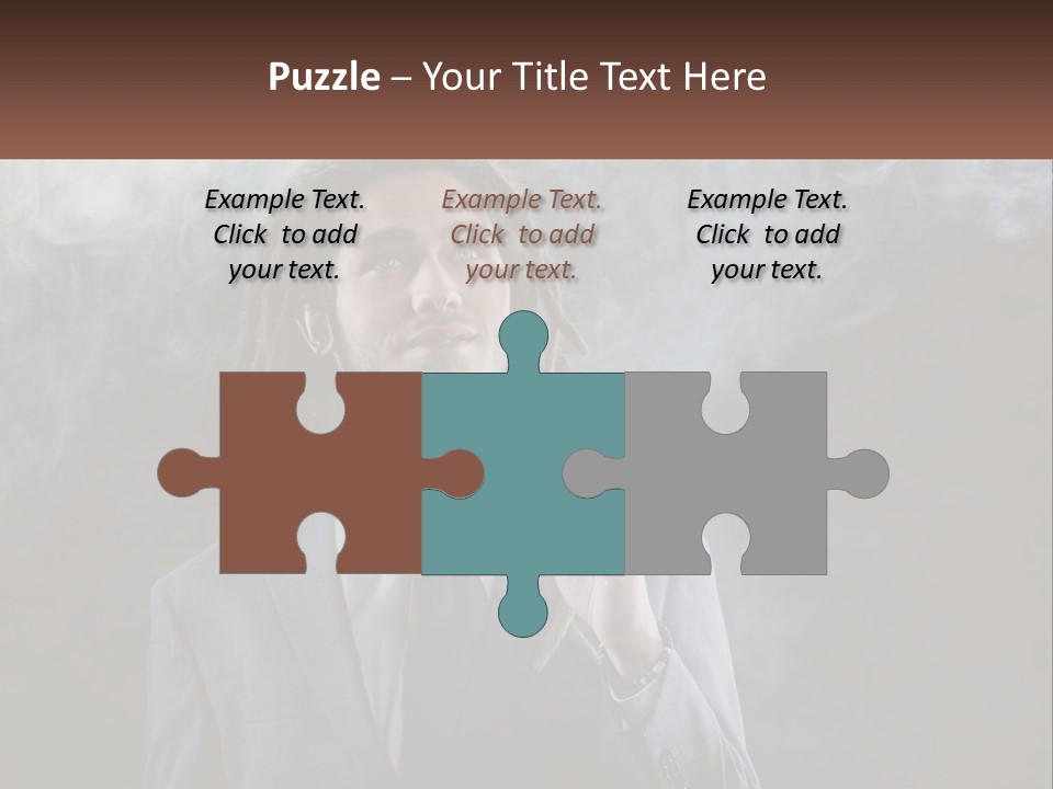 Technology Equipment White PowerPoint Template