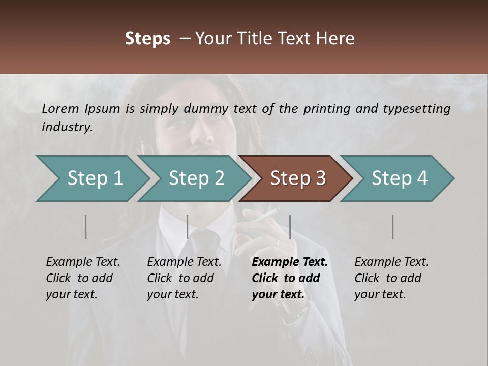 Technology Equipment White PowerPoint Template