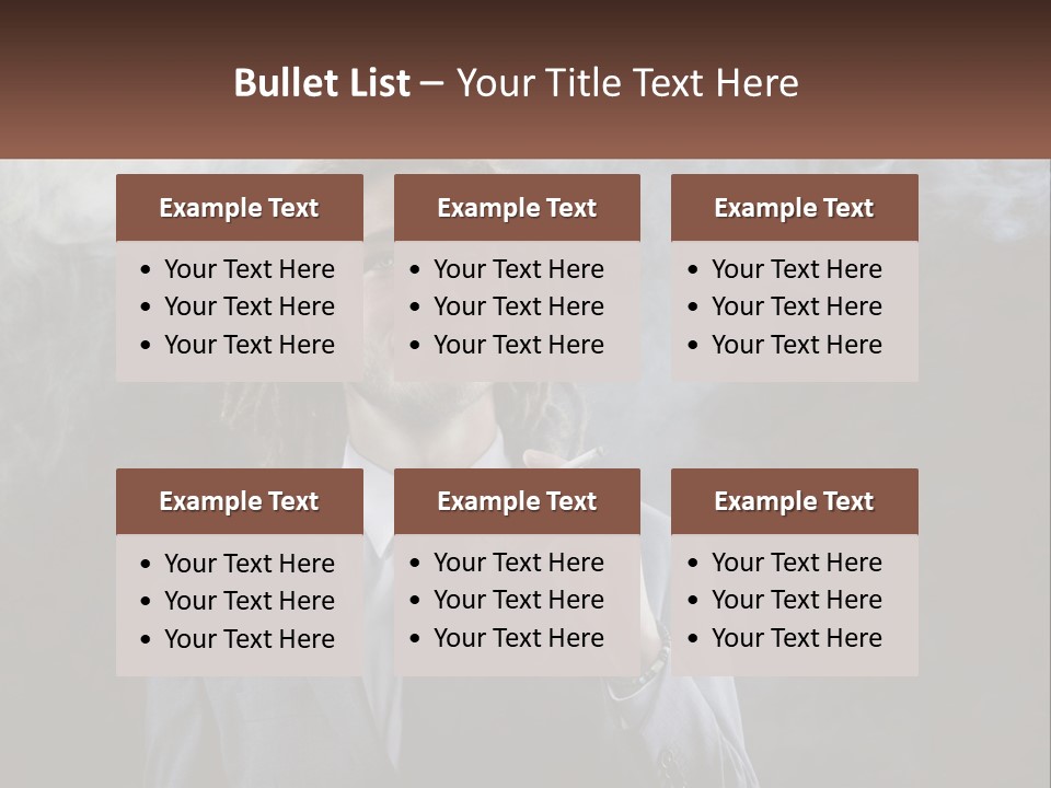 Technology Equipment White PowerPoint Template