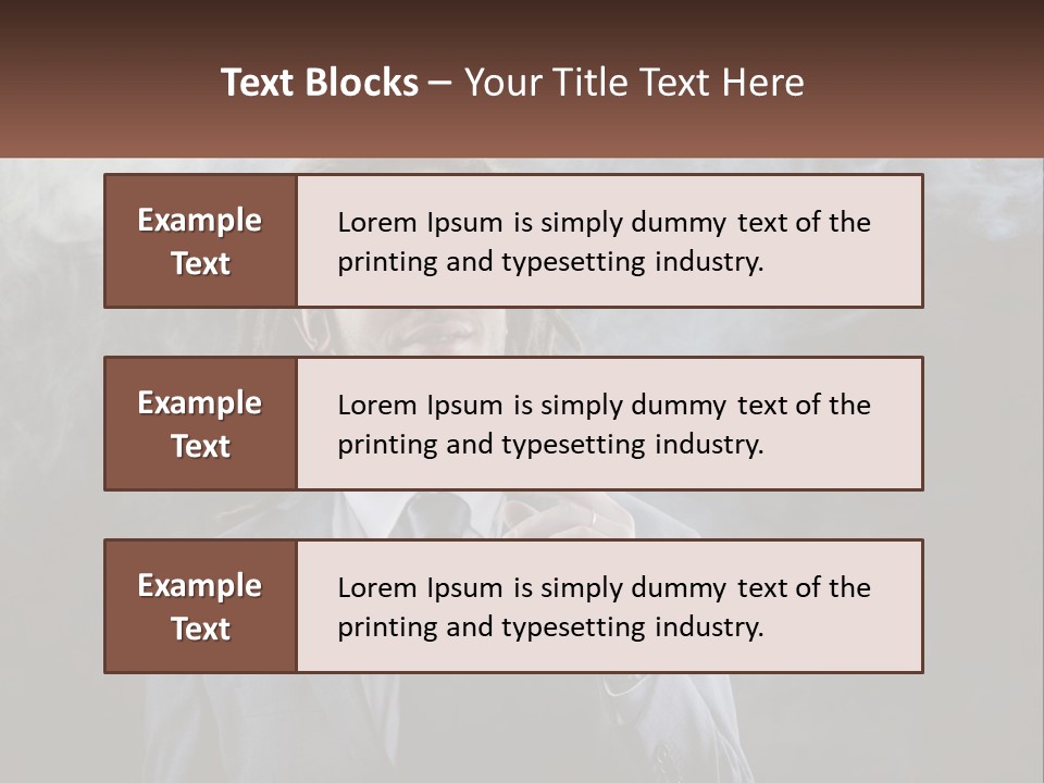 Technology Equipment White PowerPoint Template