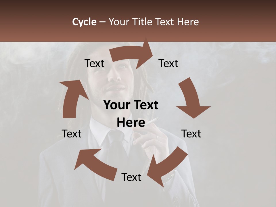 Technology Equipment White PowerPoint Template