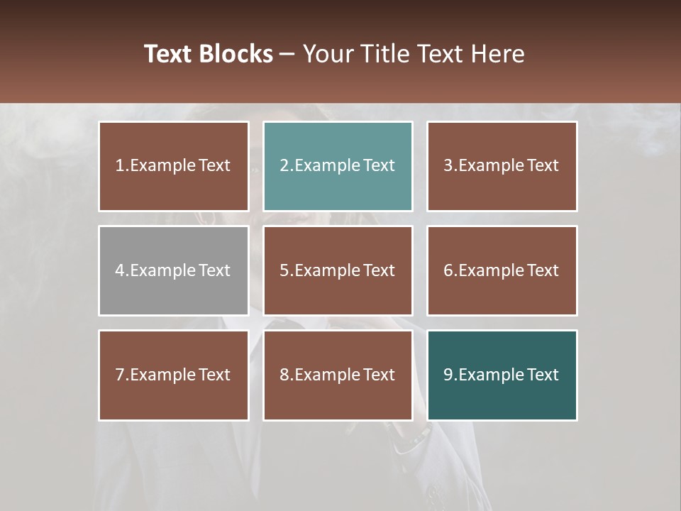 Technology Equipment White PowerPoint Template