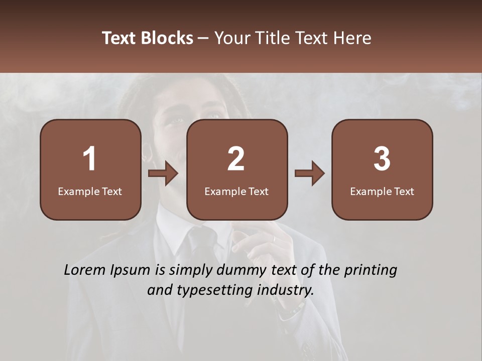 Technology Equipment White PowerPoint Template
