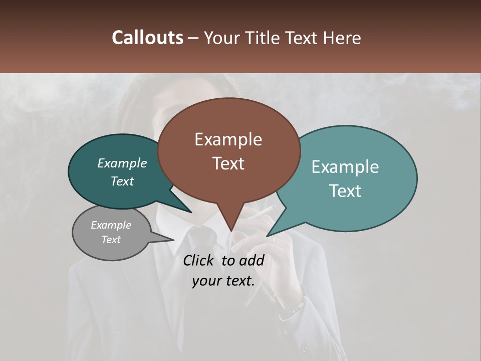 Technology Equipment White PowerPoint Template