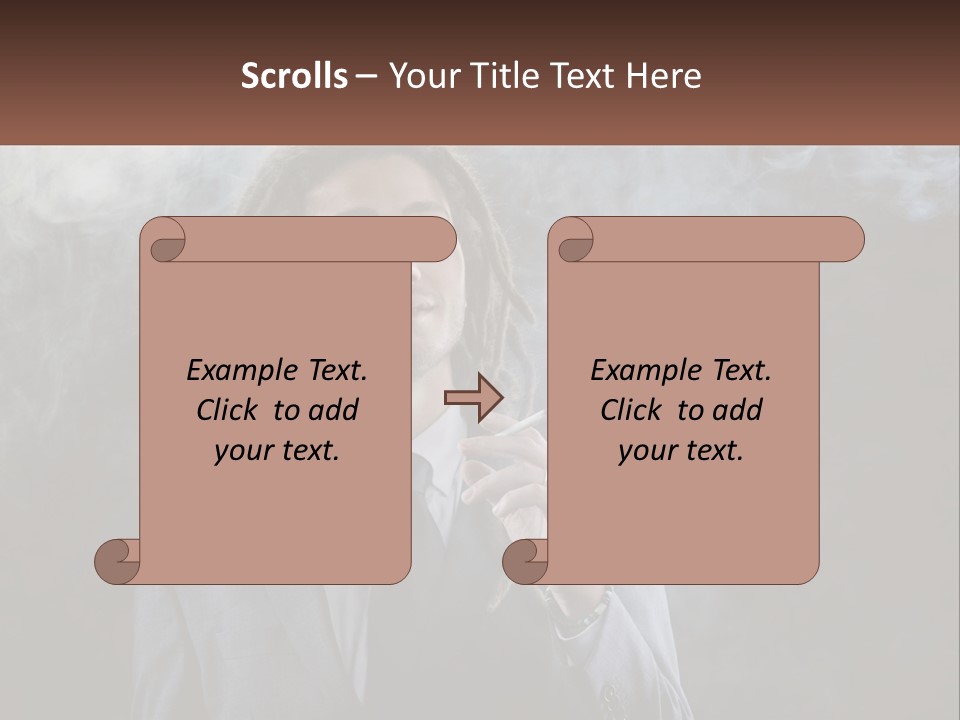 Technology Equipment White PowerPoint Template