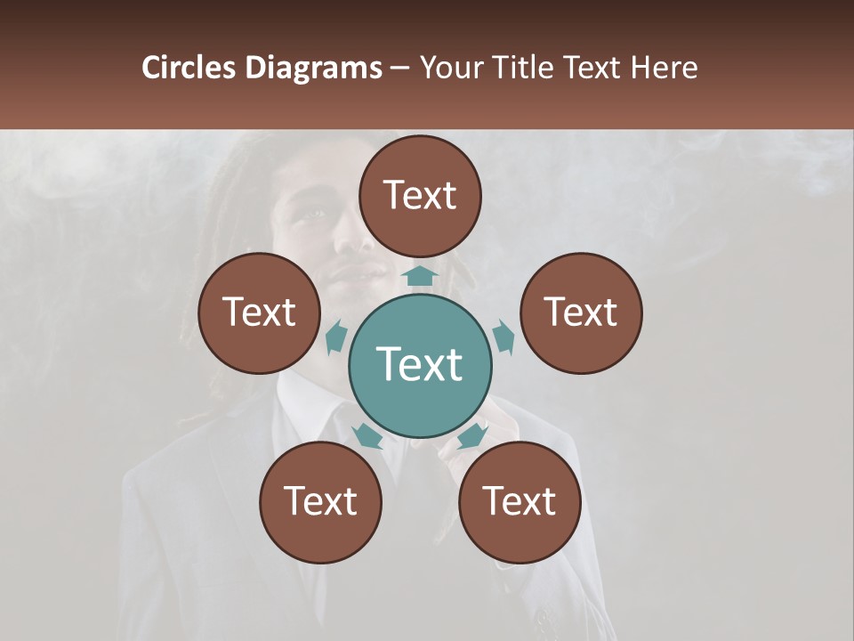 Technology Equipment White PowerPoint Template