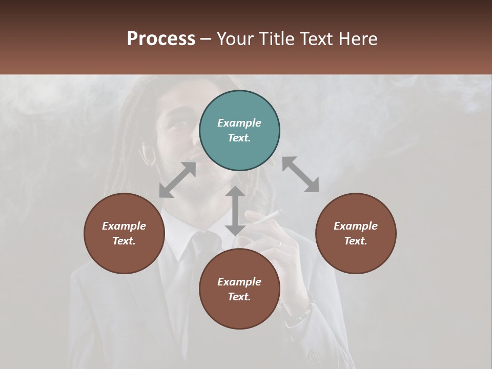 Technology Equipment White PowerPoint Template