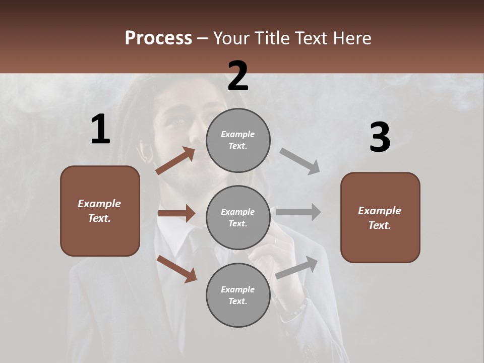 Technology Equipment White PowerPoint Template