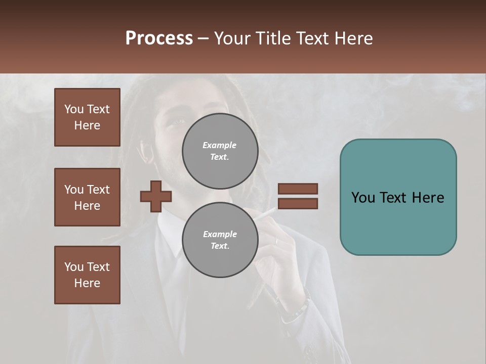 Technology Equipment White PowerPoint Template