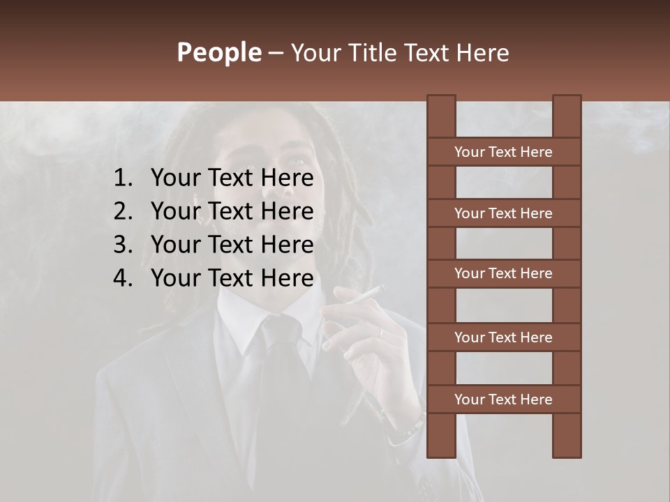 Technology Equipment White PowerPoint Template