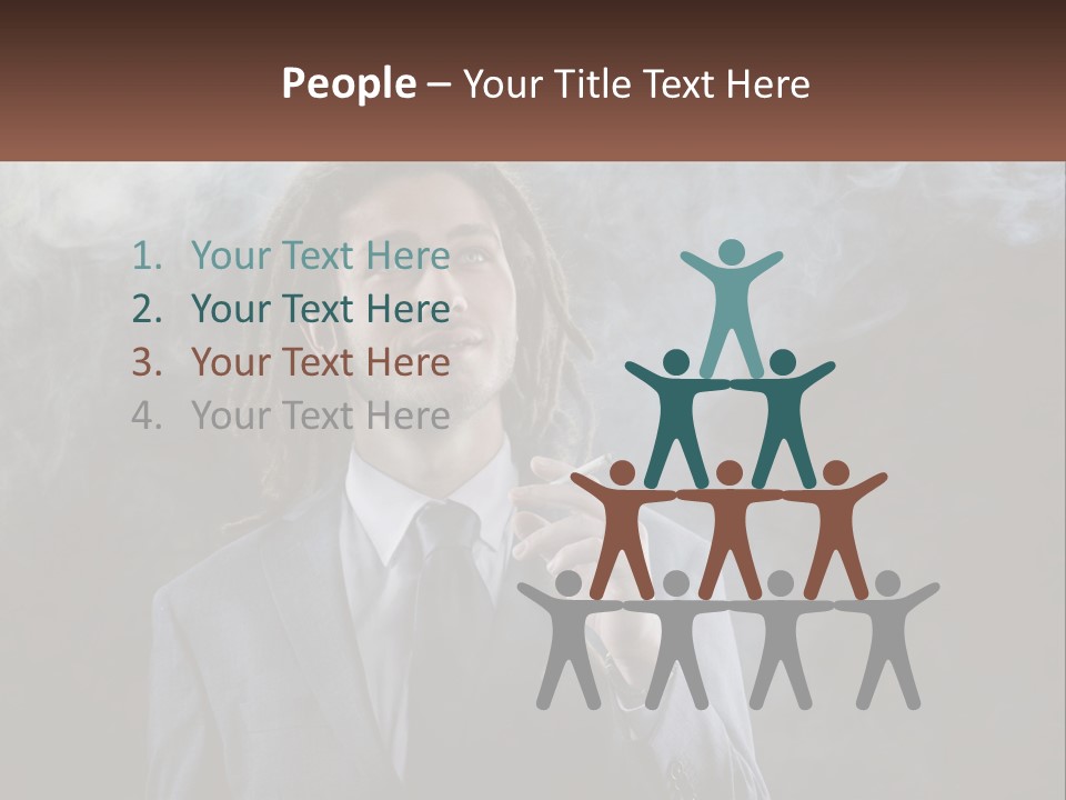 Technology Equipment White PowerPoint Template