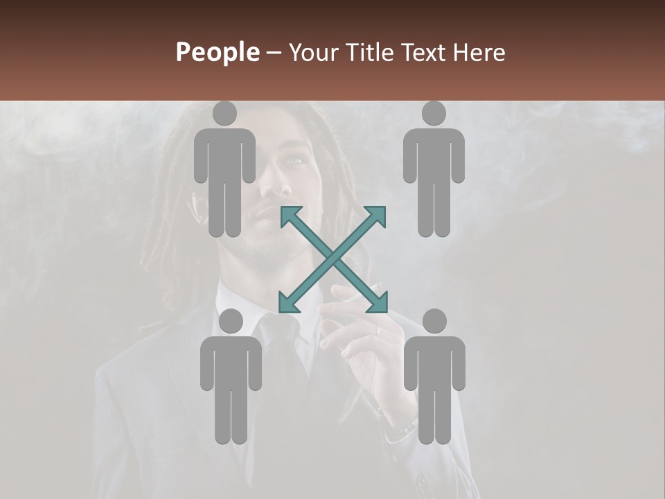 Technology Equipment White PowerPoint Template