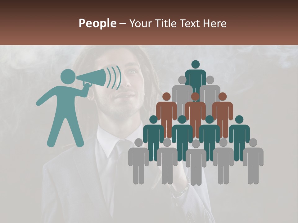 Technology Equipment White PowerPoint Template