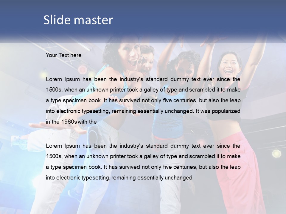 Cold Air Cooling PowerPoint Template