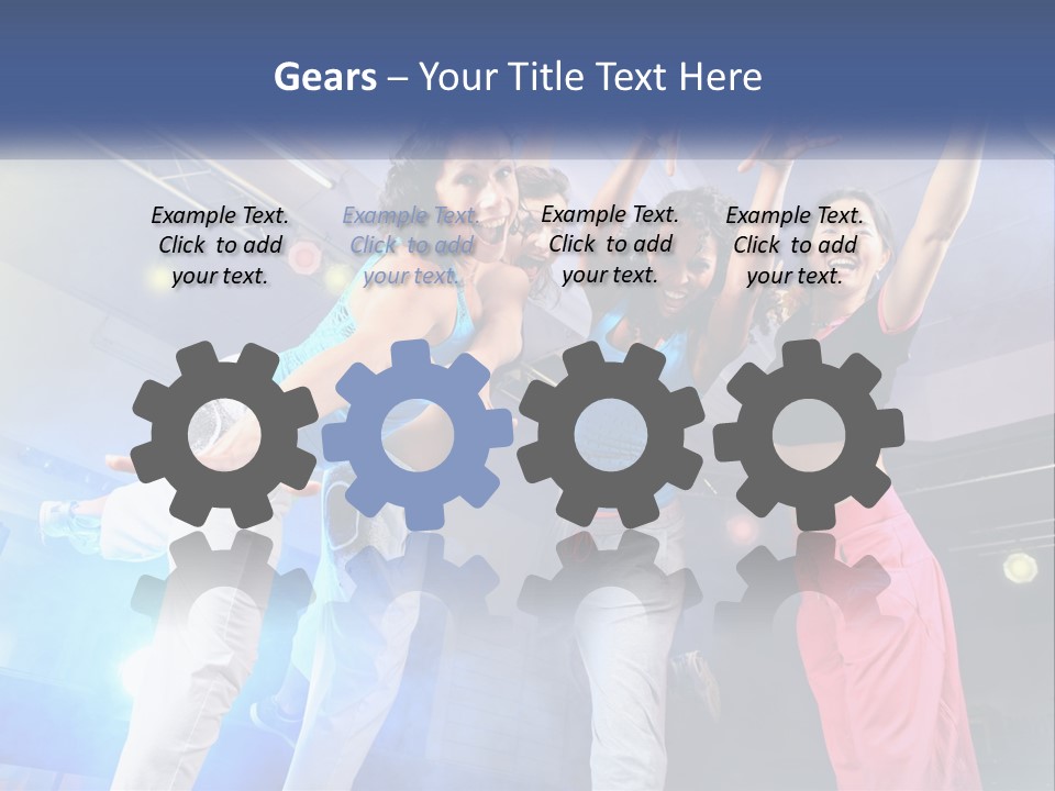 Cold Air Cooling PowerPoint Template