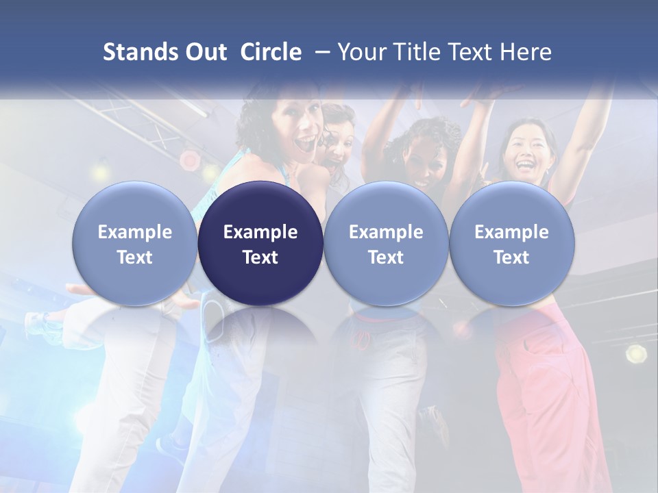 Cold Air Cooling PowerPoint Template