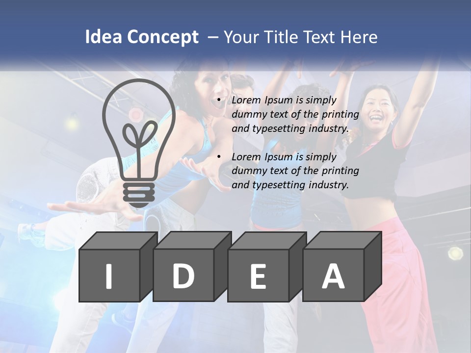 Cold Air Cooling PowerPoint Template