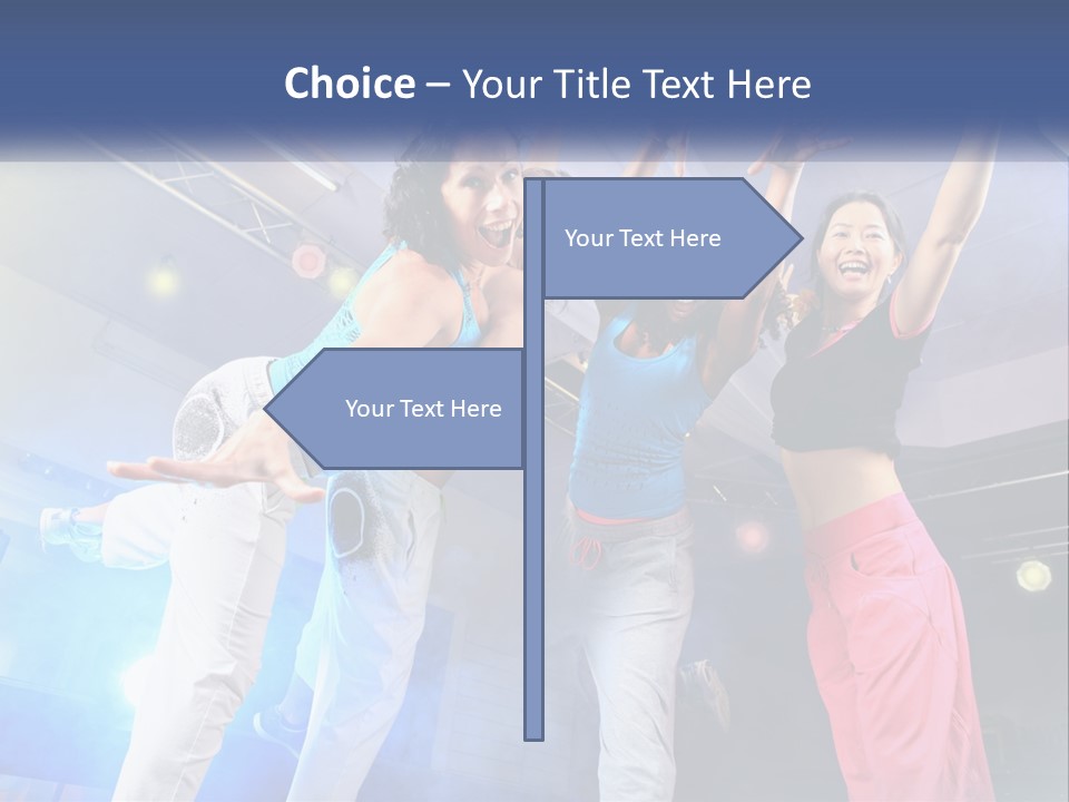 Cold Air Cooling PowerPoint Template