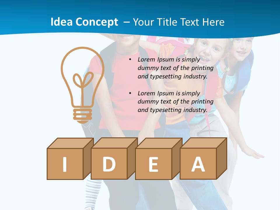 House Switch Part PowerPoint Template