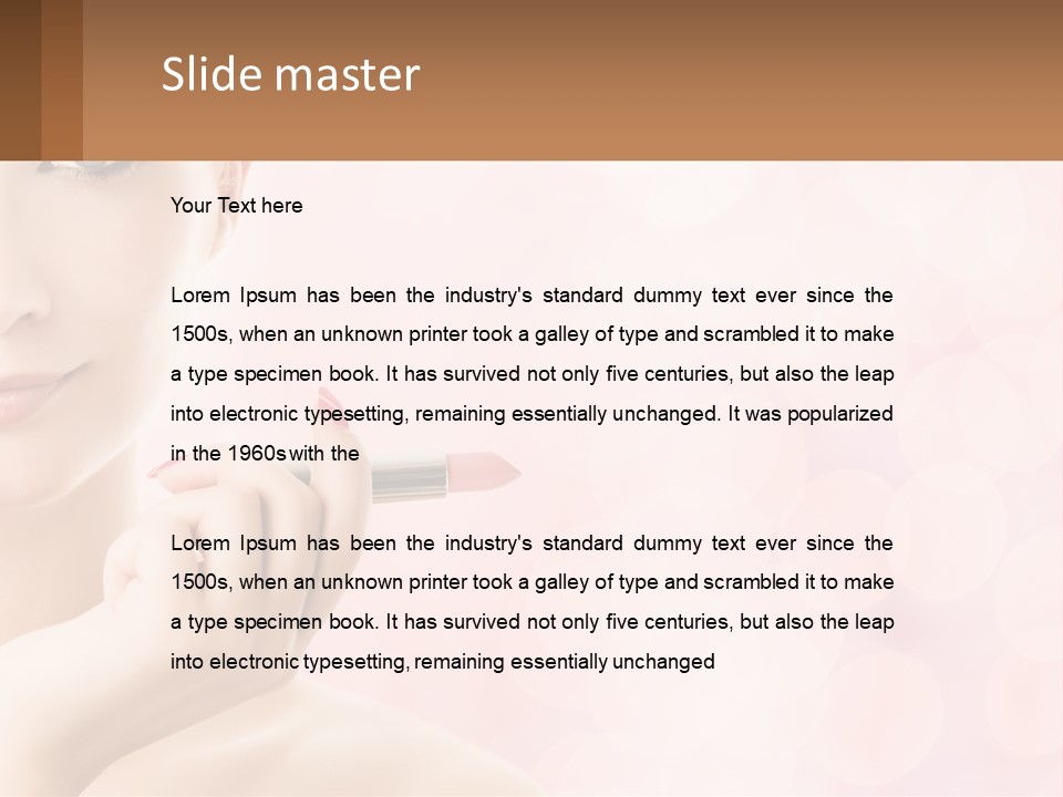 White Climate Switch PowerPoint Template