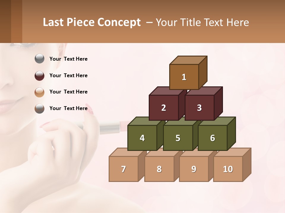 White Climate Switch PowerPoint Template